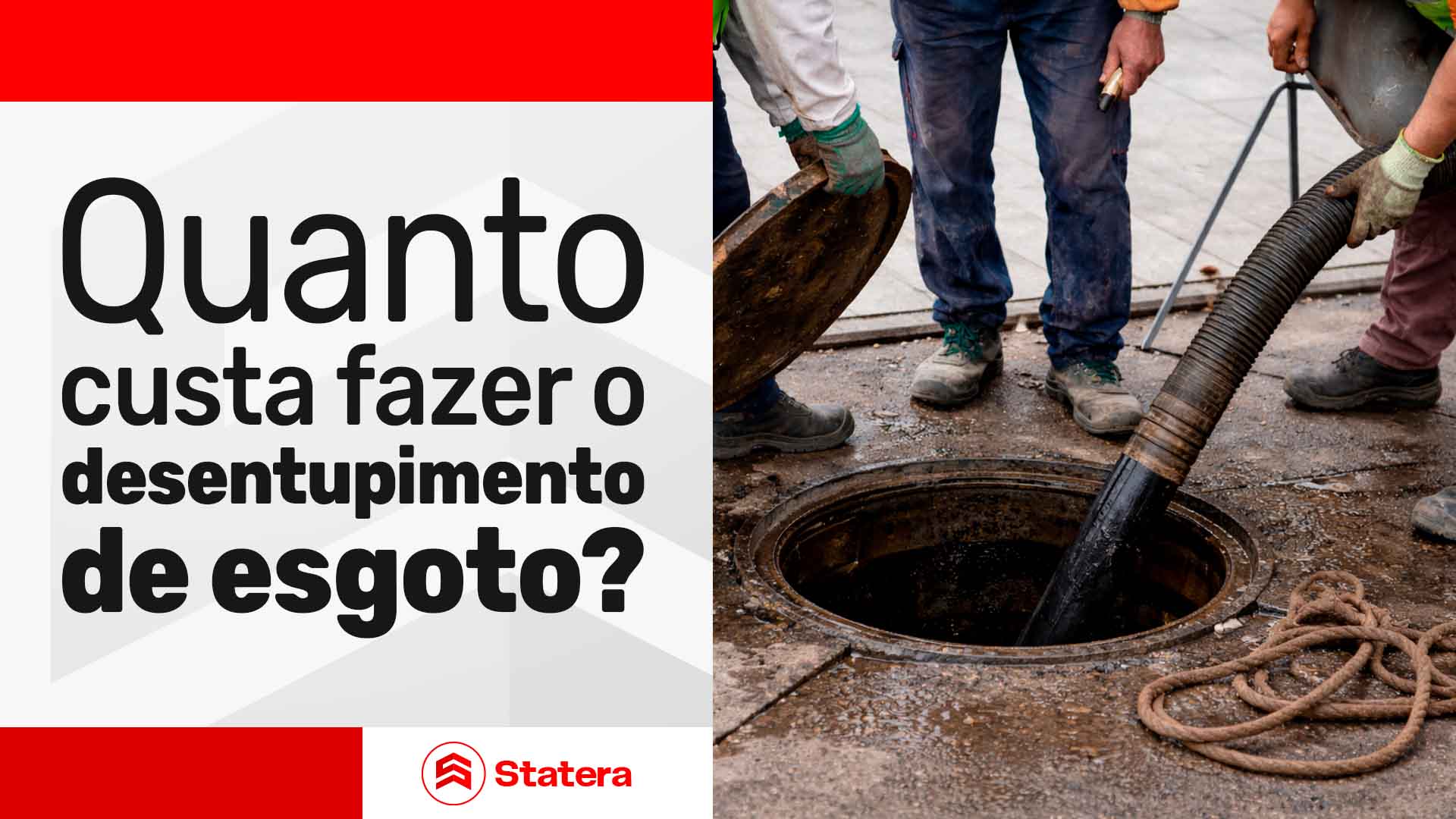 Desentupimento de esgoto: quanto custa e como é feito?