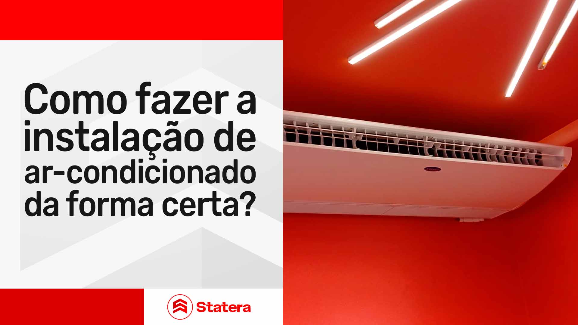 O que verificar antes da instalação de ar-condicionado?