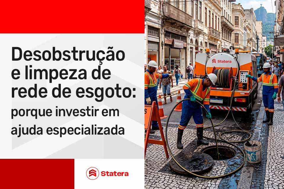Desobstrução e limpeza de esgoto: por que contratar uma empresa